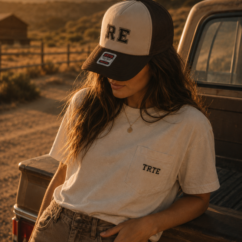 Otto White Foam Front 5 Panel Truck